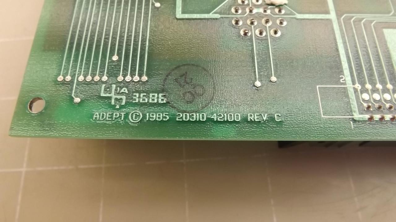 ADEPT TECHNOLOGY 20310-42100 INTERFACE BOARD T28221