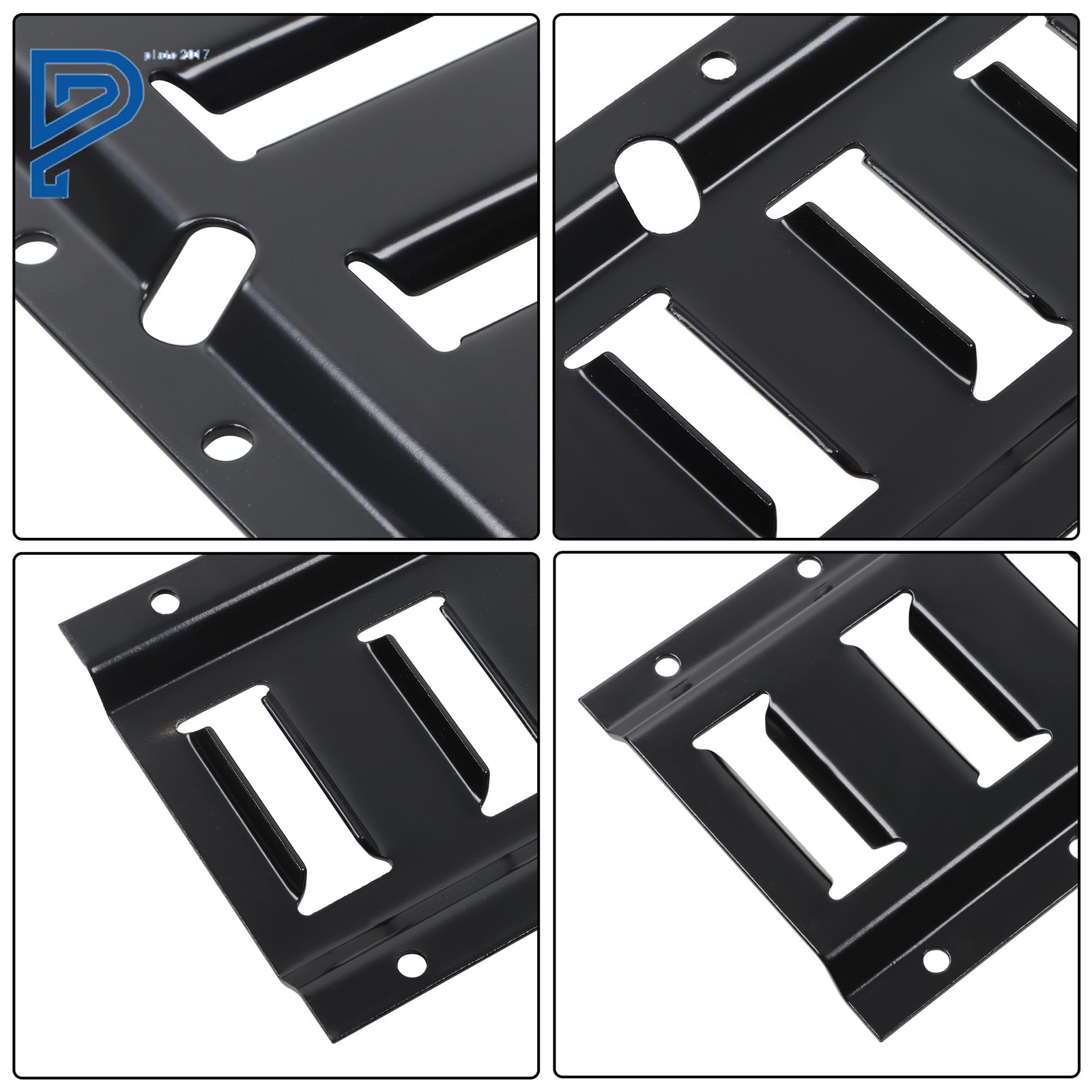 12 Pack E Track Tie Down Rails Power Coated E-Tracks 2' For Trailers