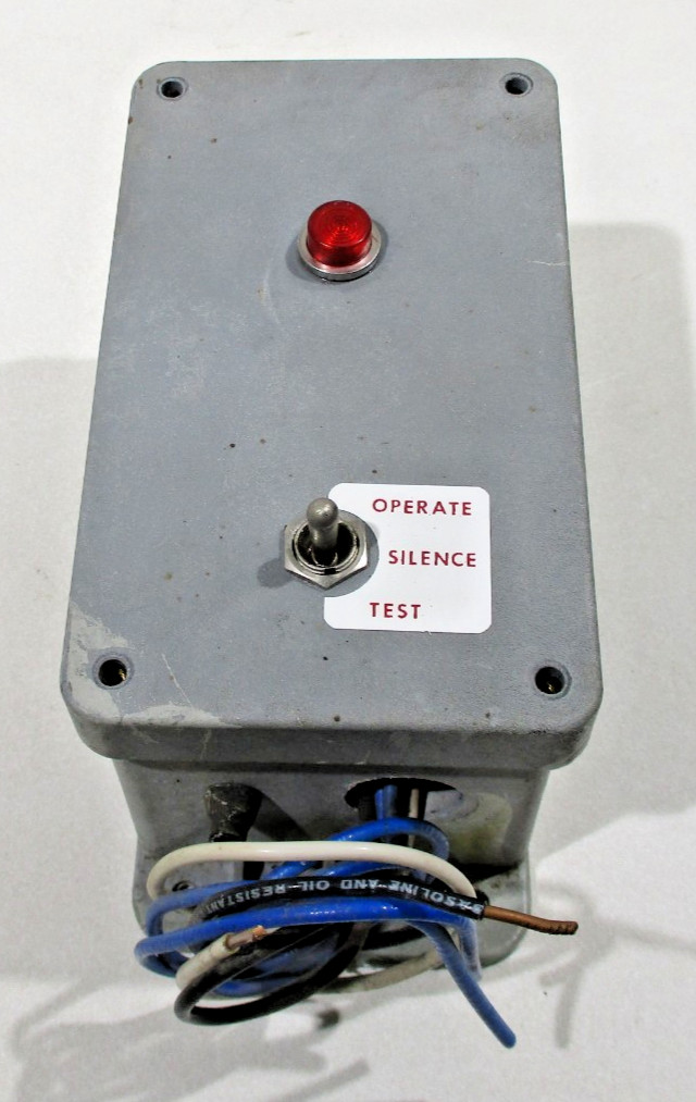 Industrial Audible Alarm Control Panel w/Speaker