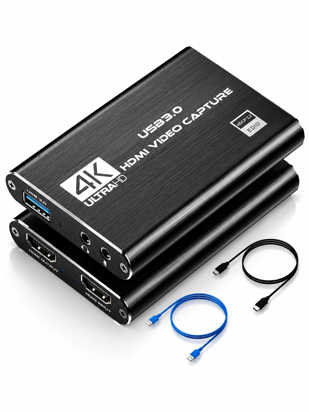 4K HDMI Capture Card USB 3.0 – 1080P 60FPS Video Recorder