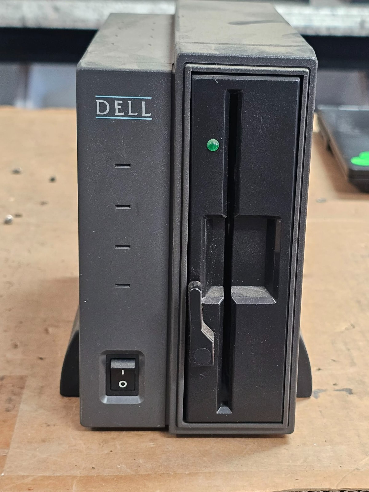 Vintage Very Rare Retro Dell ASMF-1 External 5 1/4 Floppy Drive Black E2KASMF1