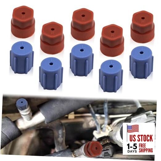 10Pcs R134a Cap A/C Cap 13mm & 16mm Air Conditioning Service AC System
