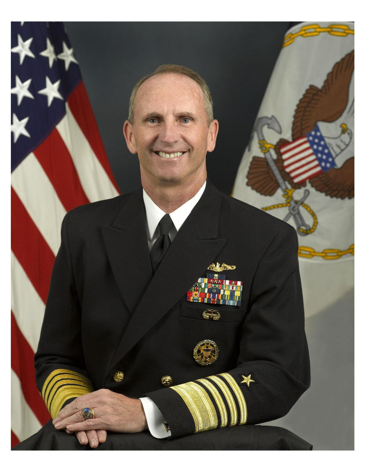 United States Navy Admiral Jonathan W. Greenert 8x10 Photo On 8.5" x 11"