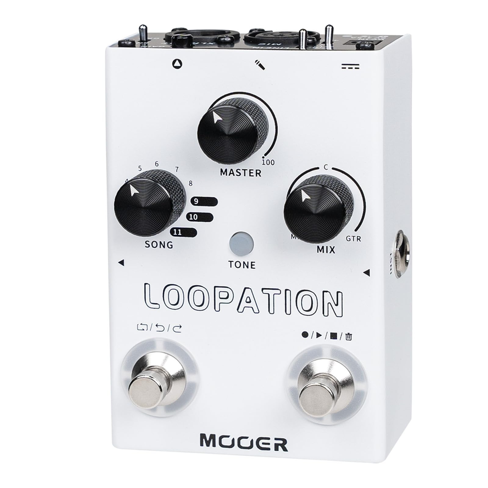 MOOER MVP1 Vocal Effects Processor Pedal Pitch Correction Reverb Delay