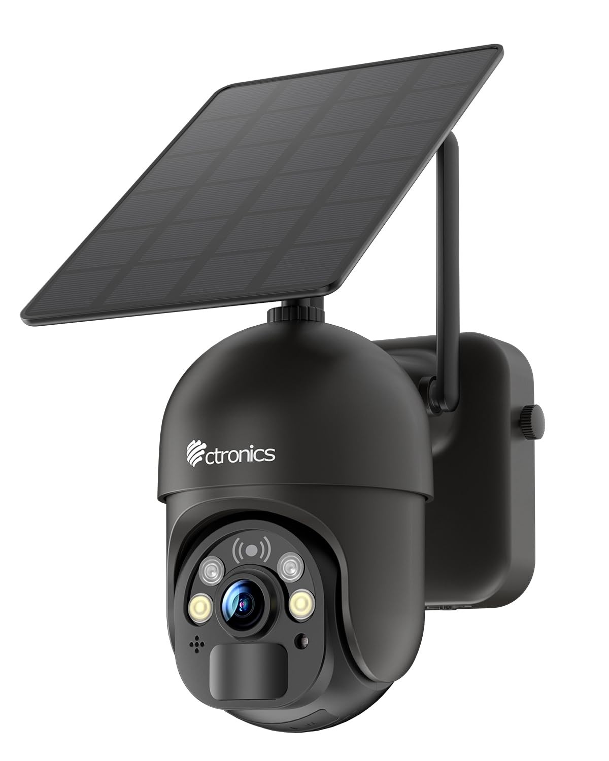 3MP Solar Security Camera Wireless Outdoor WiFi, PTZ Surveillacne Camera Batt...