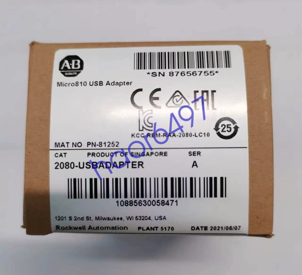 New Factory Sealed AB 2080-USBADAPTER /A Micro800 USB Adapter Plug