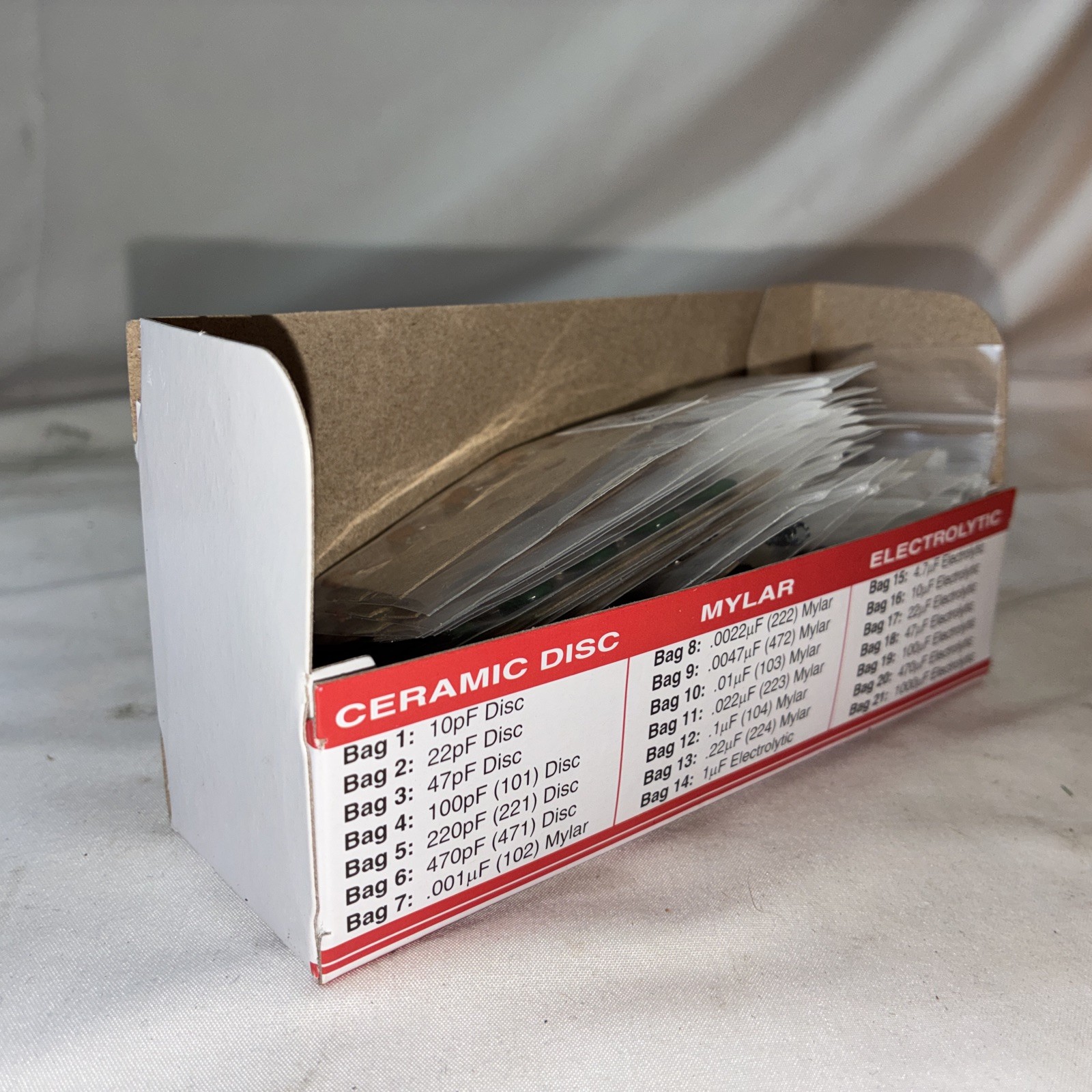 ELENCO DIODE KIT/COMPACITOR LOT