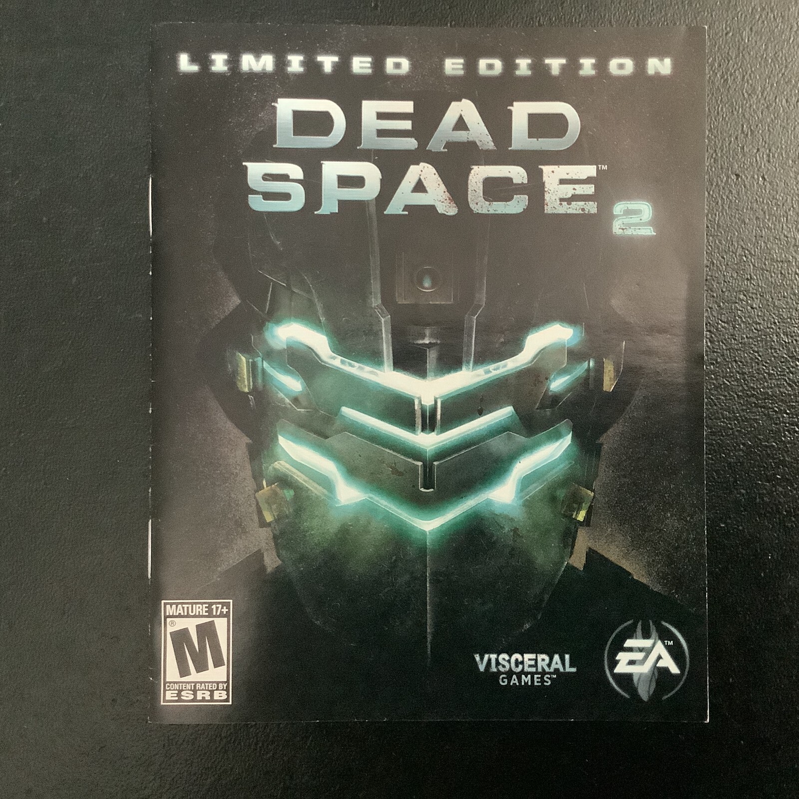 Dead Space 2 Limited Edition PS3 PlayStation 3 Instruction Manual Only