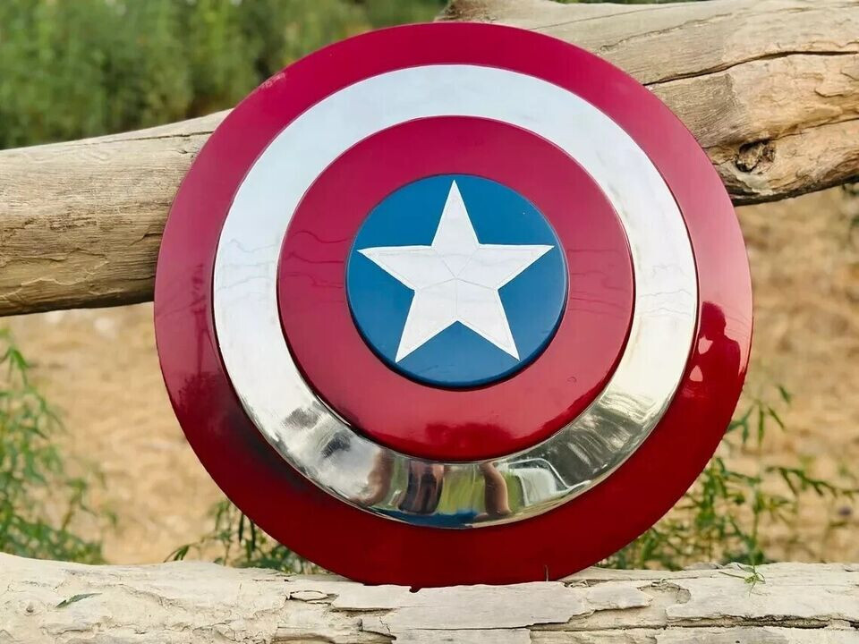 12" Captain America Shield Marvel Legends Anniversary Avengers Alloy X- Mas Gift