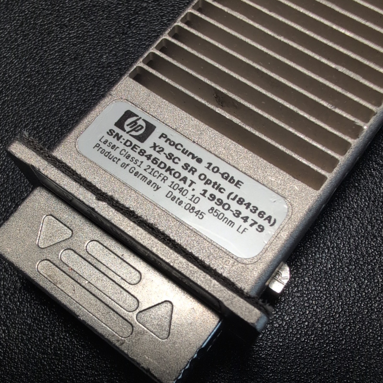 J8436A HP PROCURVE 10G X2-SC SR OPTIC TRANSCEIVER MODULE