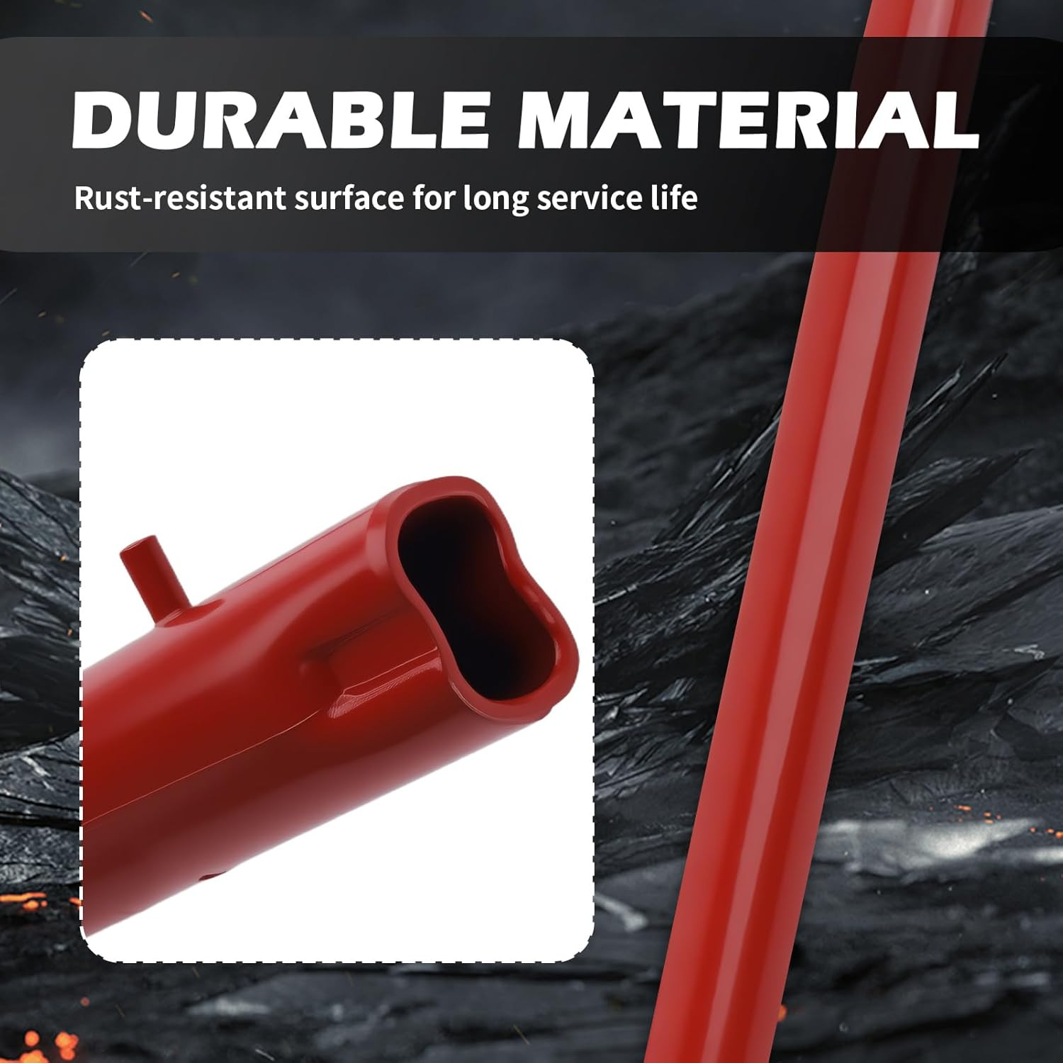 2 Ton Replacement Jack Rod for Professional Floor Jacks with Anti-Slip Handle