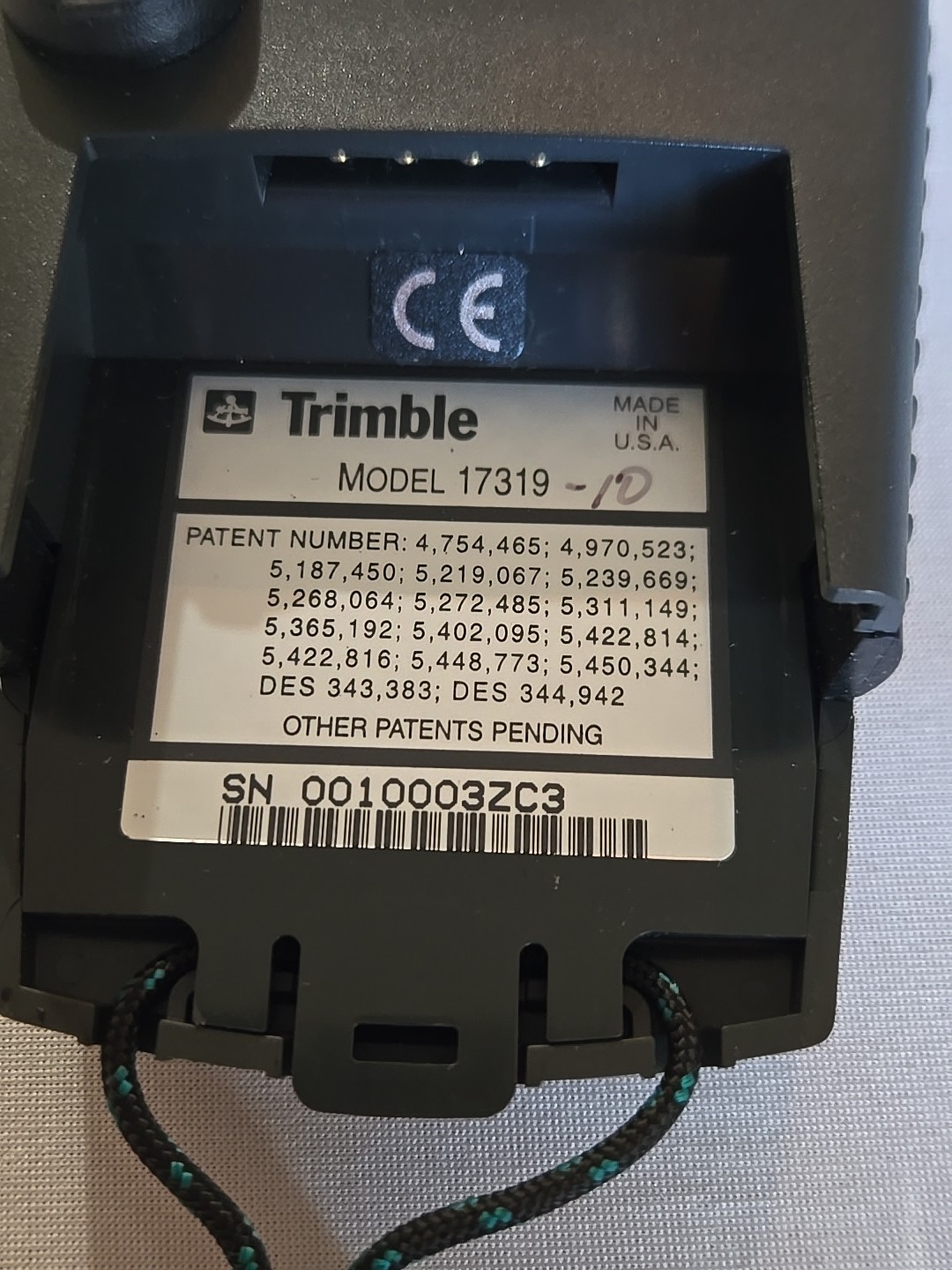 Trimble Navigation Model 17319 Scout Master GPS Unit w/Orange Case
