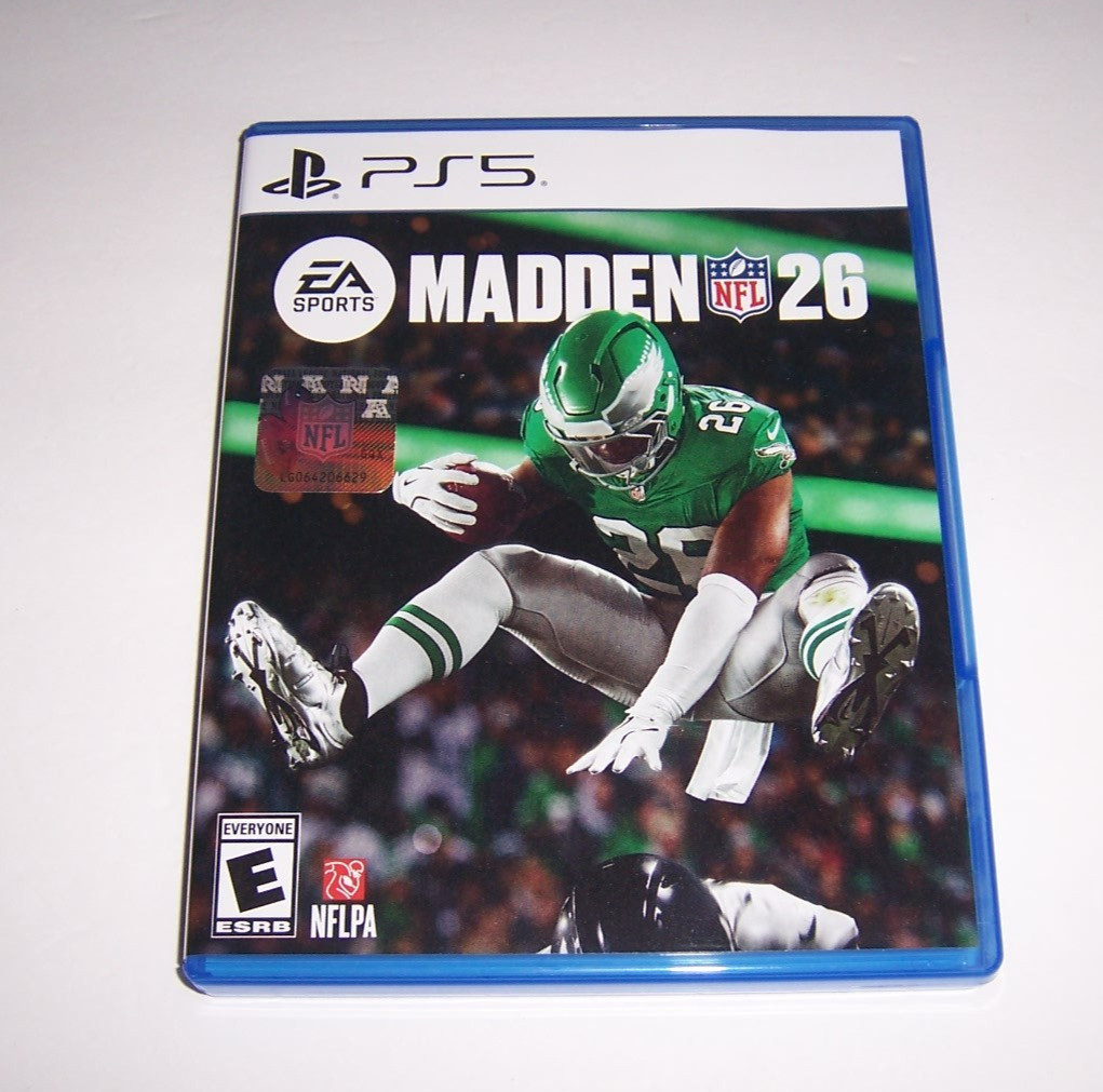 Authentic Box Case Replacement Sony PlayStation 5 PS5 For Madden NFL 26 2026