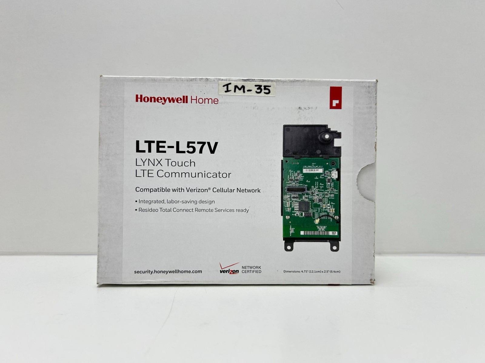New Honeywell LTE-L57V LYNX Touch Verizon LTE (Free Ship DHL), IM#35