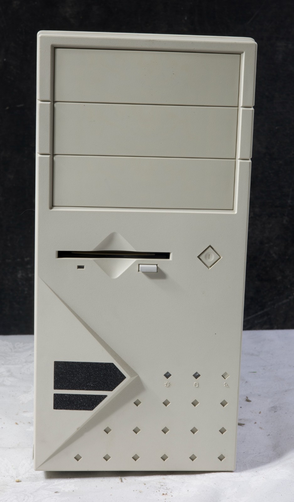 Vintage Cyrix Corporation AT style desktop case with NEW motherboard Socket 5