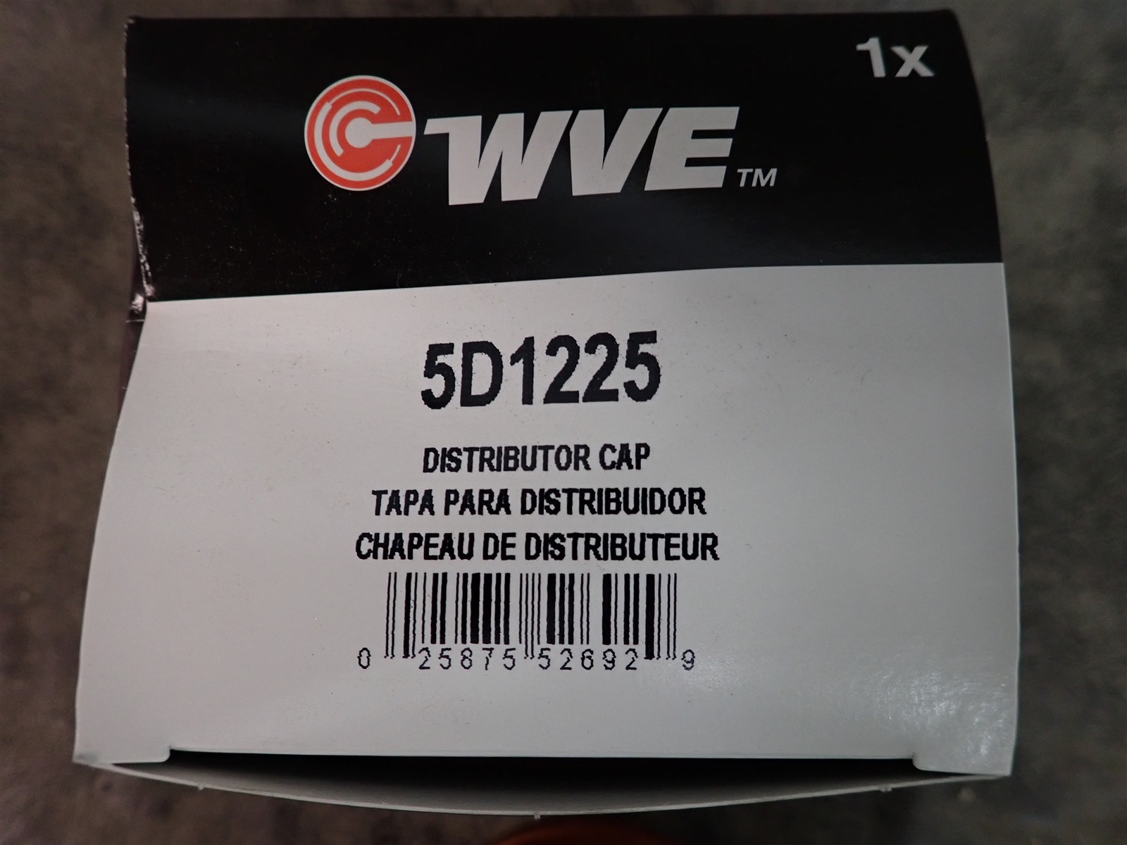 NEW WVE 5D1225 Distributor Cap (G218)