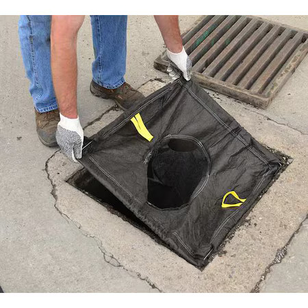 Enpac 4343 Catch Basin Insert, 500 Gpm, Black