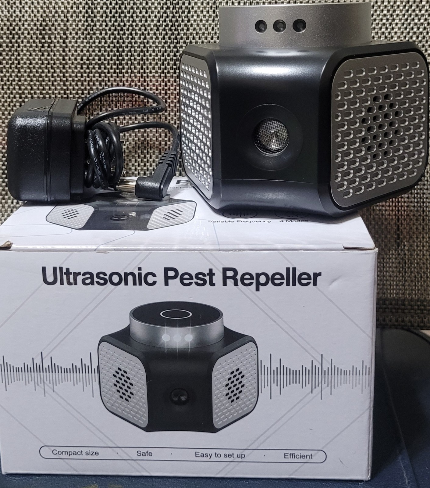Ultrasonic Super Strong Pest Rodent Mouse Repellent, Indoor 360° all around, New