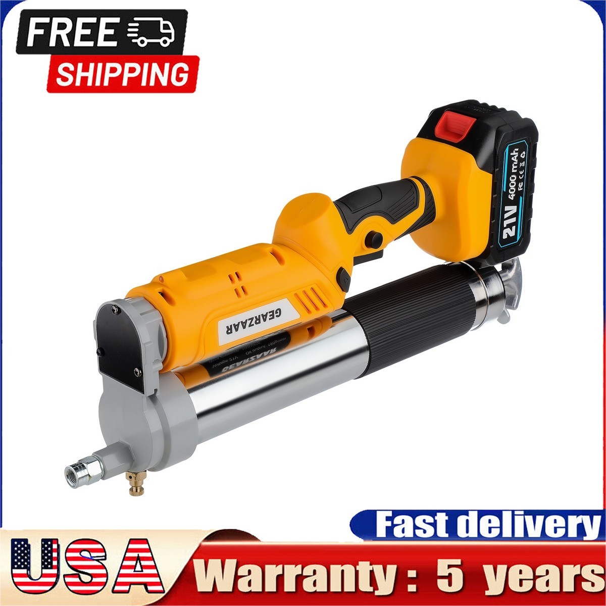 cordless grease gun grease gun 21v electric grease gun battery operated grease