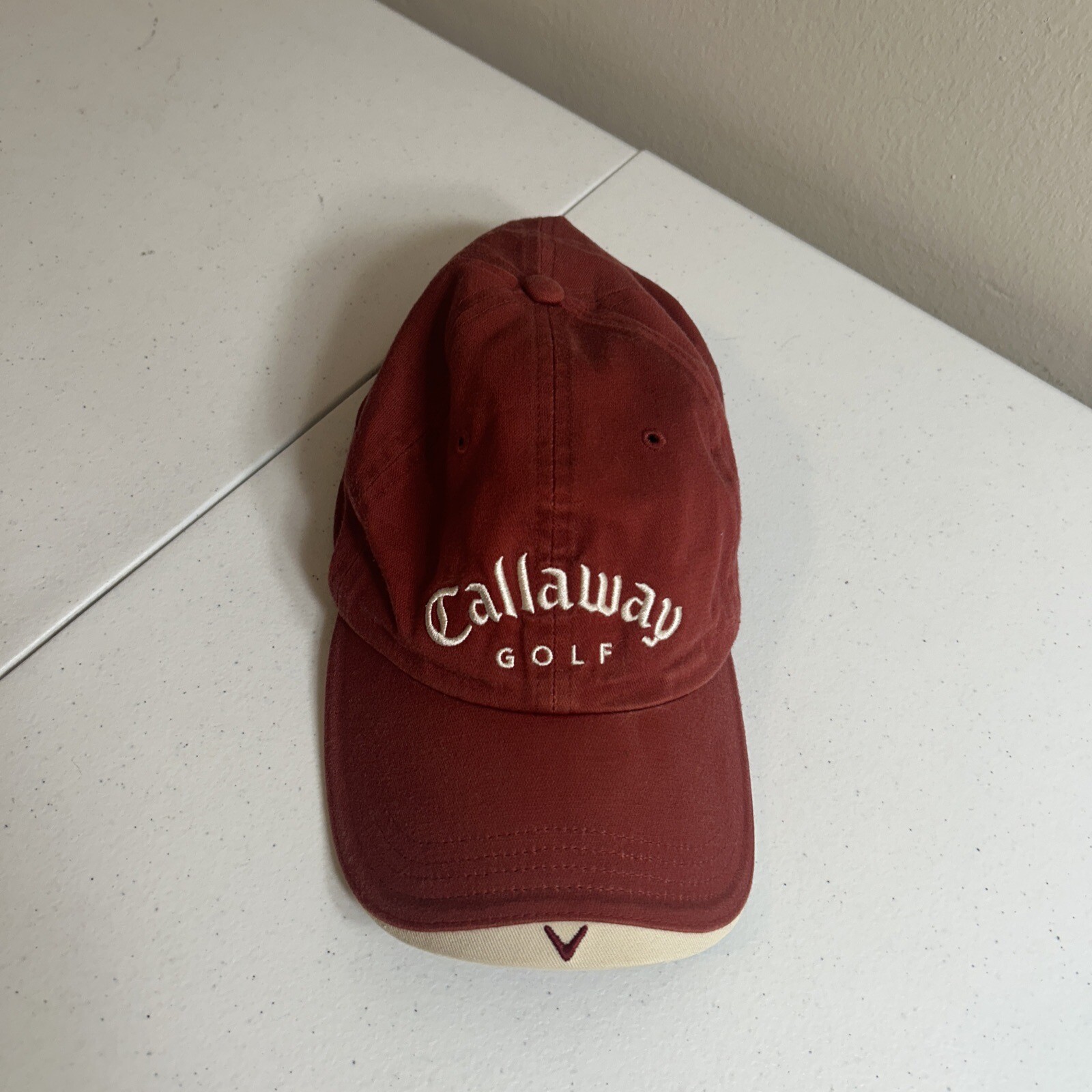 Callaway Golf Adjustable Strap Red Hat