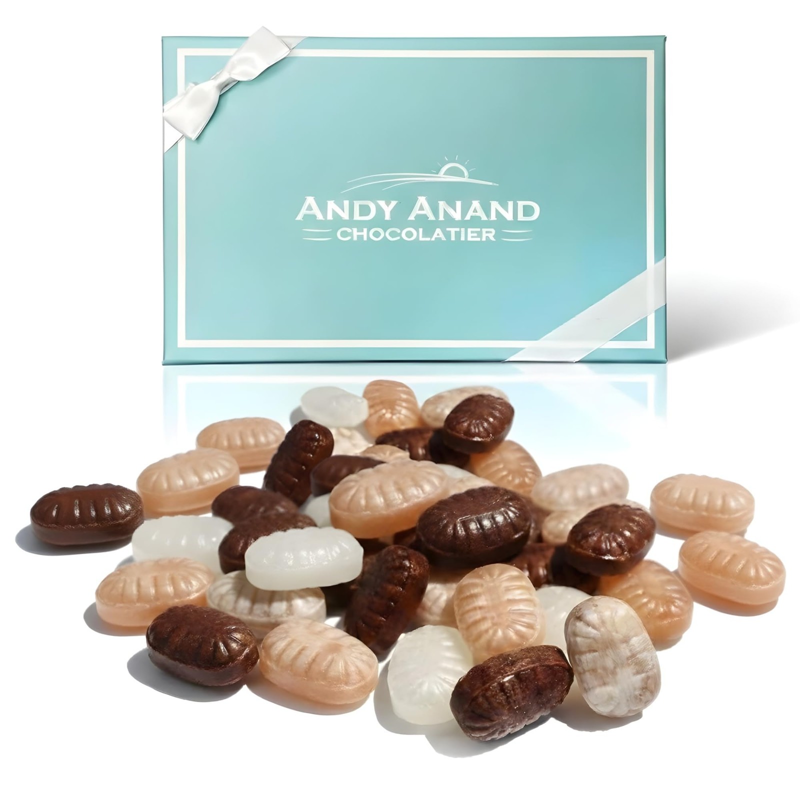Andy Anand 70pc Sugar Free Hard Candy Ginger, Coffee, Toasted Sesame, Strong Men