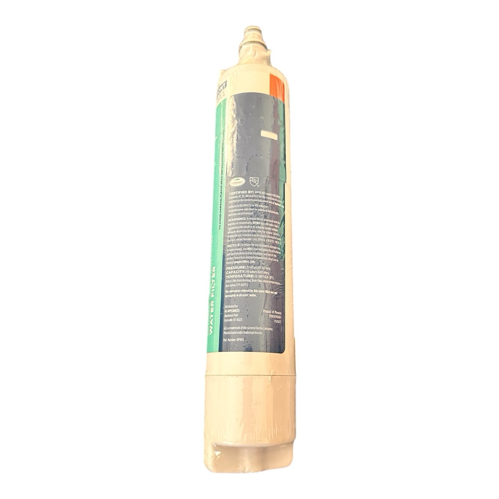 GE RPWFE Genuine Refrigerator Water Filter (WITH CHIP)