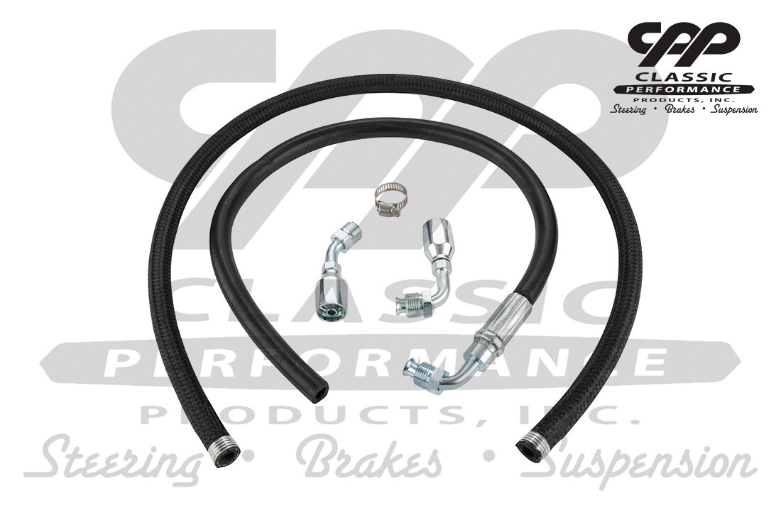 1958-64 CHEVY IMPALA BEL AIR 605 500 STEERING BOX HOSE KIT