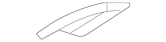 Genuine Nissan Roof Luggage Carrier Side Rail Cap 73870-5ZW0A