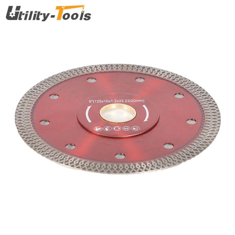 5" Cutting Diamond Saw Blade For Porcelain tile Granite Marble Stone Ceramic New