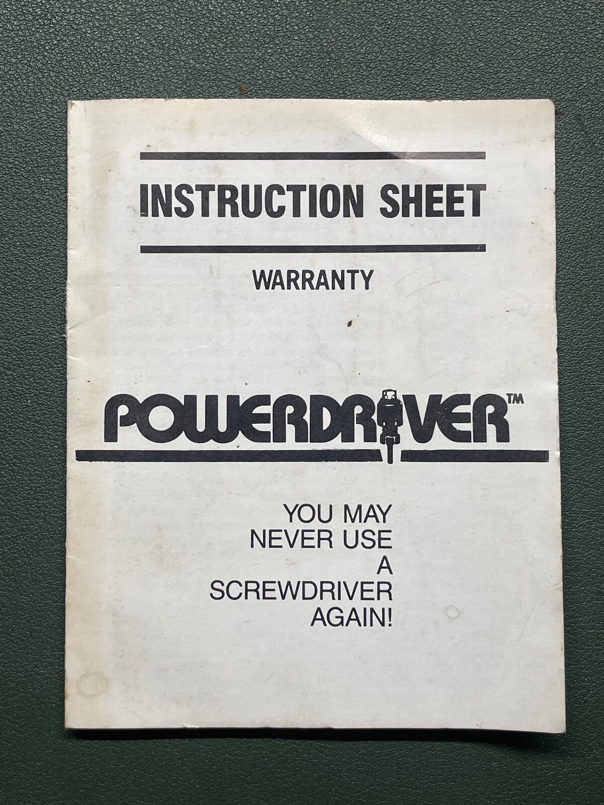 GLOBAL TOOL CORPORATION POWERDRIVER