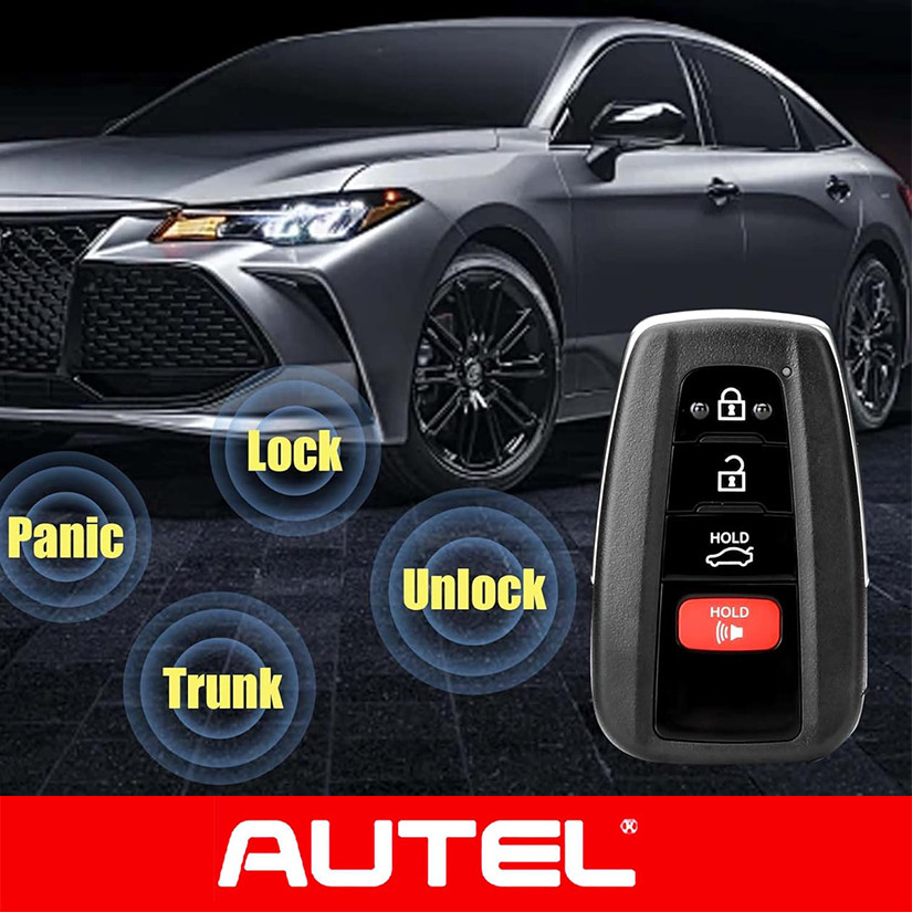 Autel iKey Universal Smart Key IKEYTY8A4TP Compatible & Programmable For Toyota