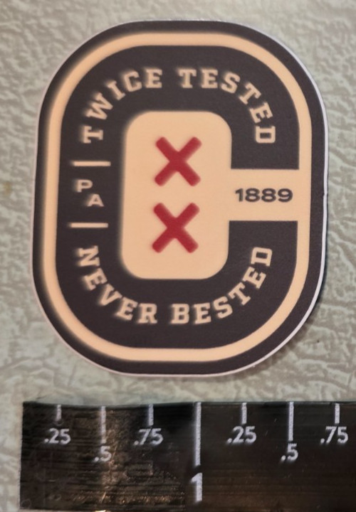 #13 Case Knives Knife Cutlery Vintage 1989 Folding Vinyl Decal Sticker Shot Show
