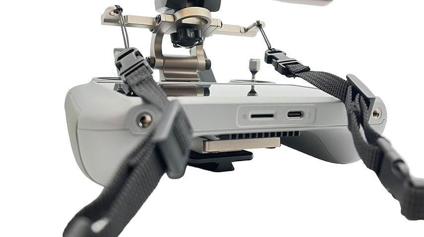 2-Point Aluminum Axe Lanyard System with Strap for Utility Mount - Drone Accesso