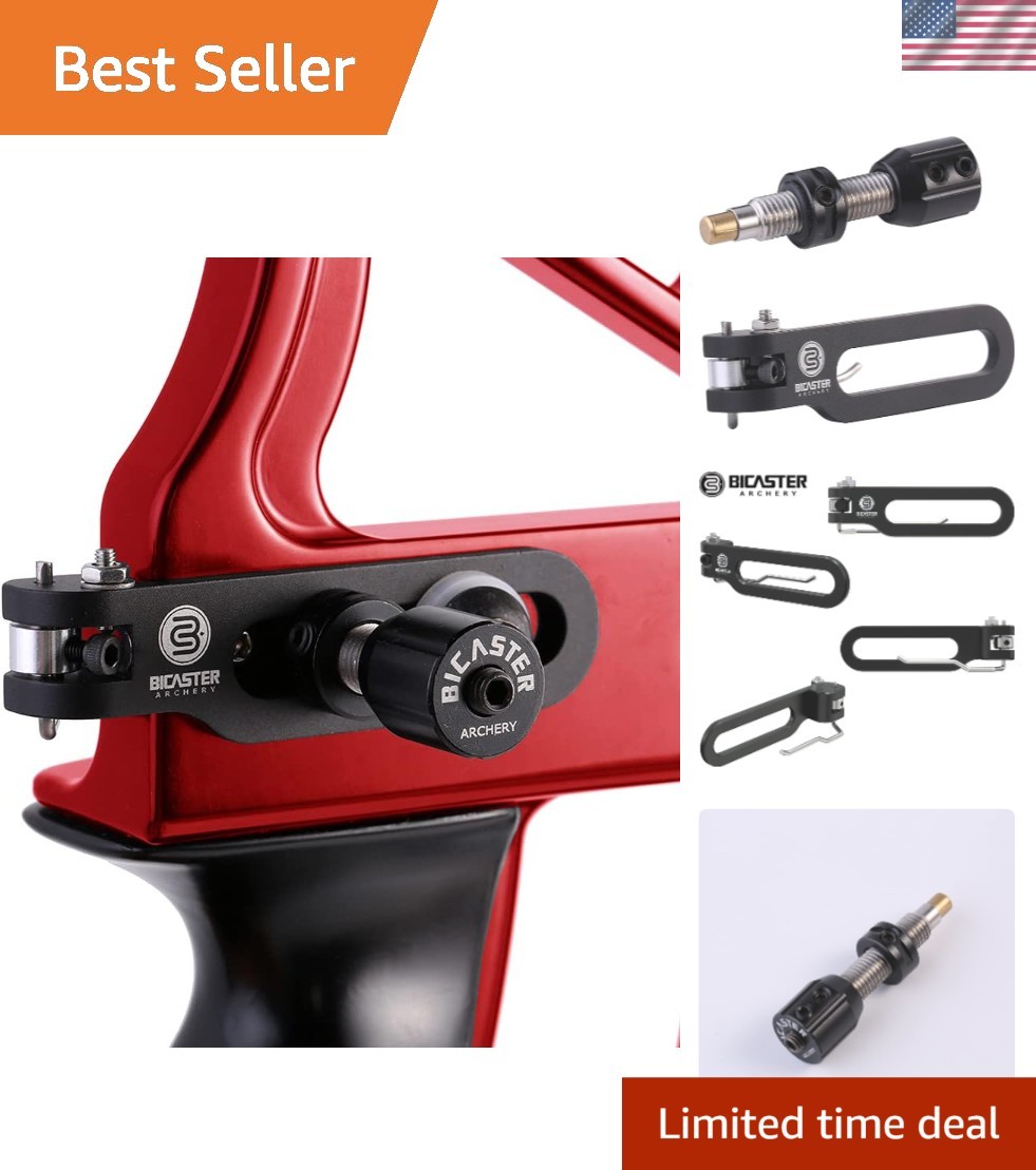 Archery Cushion Plunger & Magnetic Arrow Rest - Adjustable Precision Set