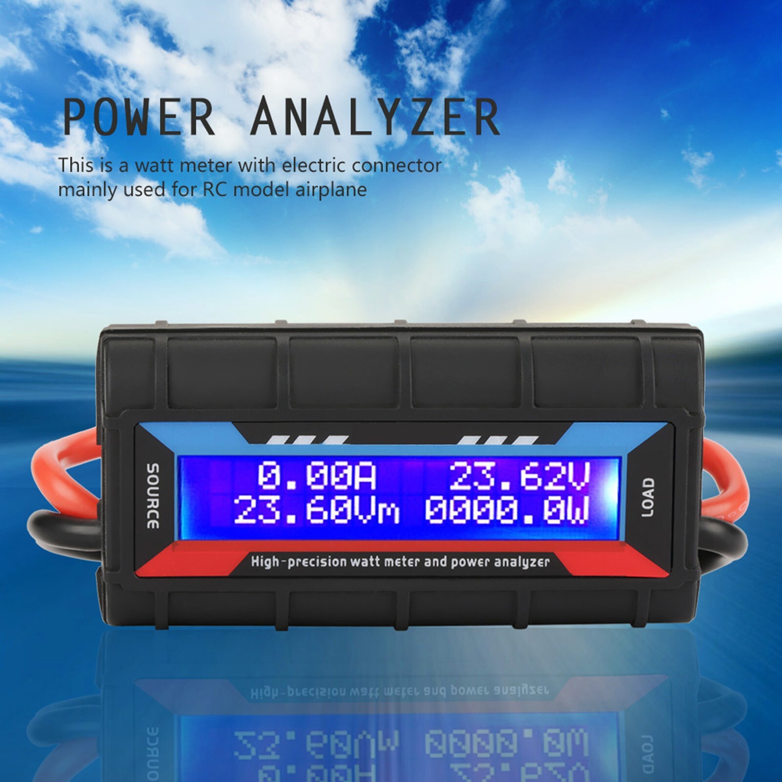 8V~60V High  Watt Meter Voltage Amp Meter Power Analyzer
