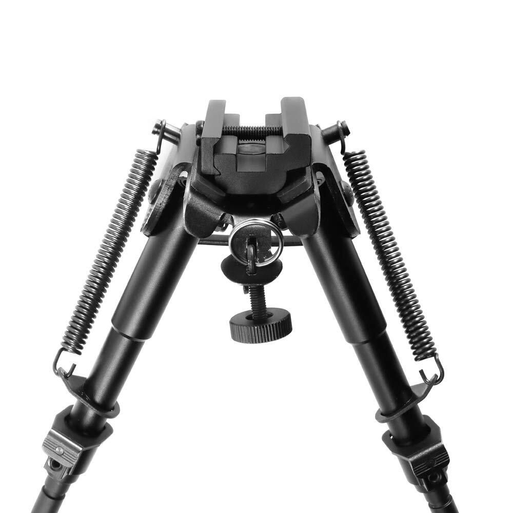 Rifle Bipod 6"-9" Adjustable Folding Spring Back Tactical Bipod...