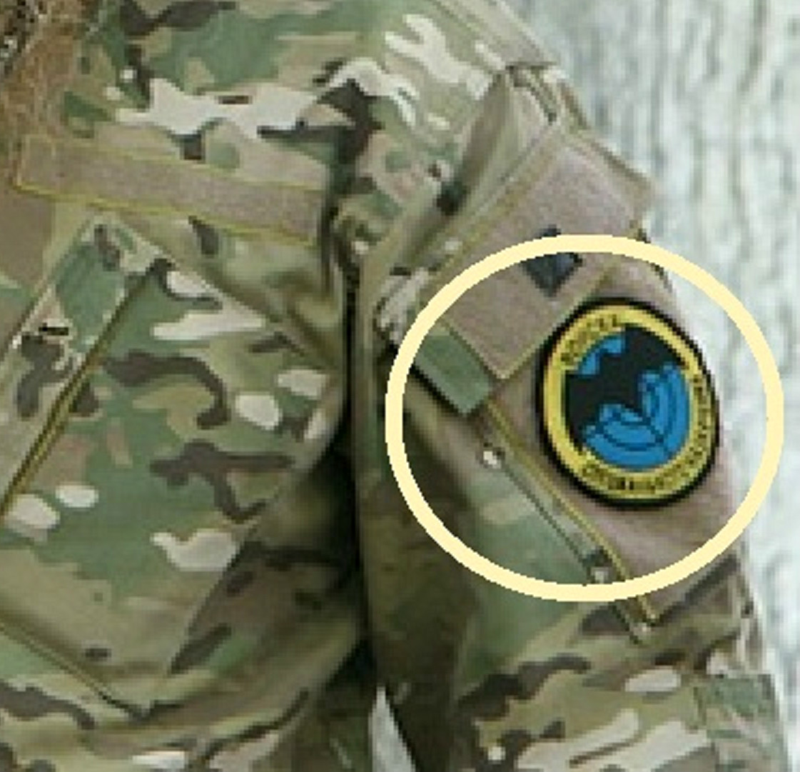 Russian Special Forces Group Spetsnaz GRU velkrö-hook Insignia from Ukraine '14