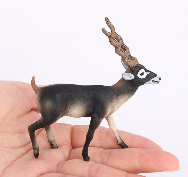 Blackbuck Animal Figure Toy PVC Wildlife Small Figurine Birthday Gifts