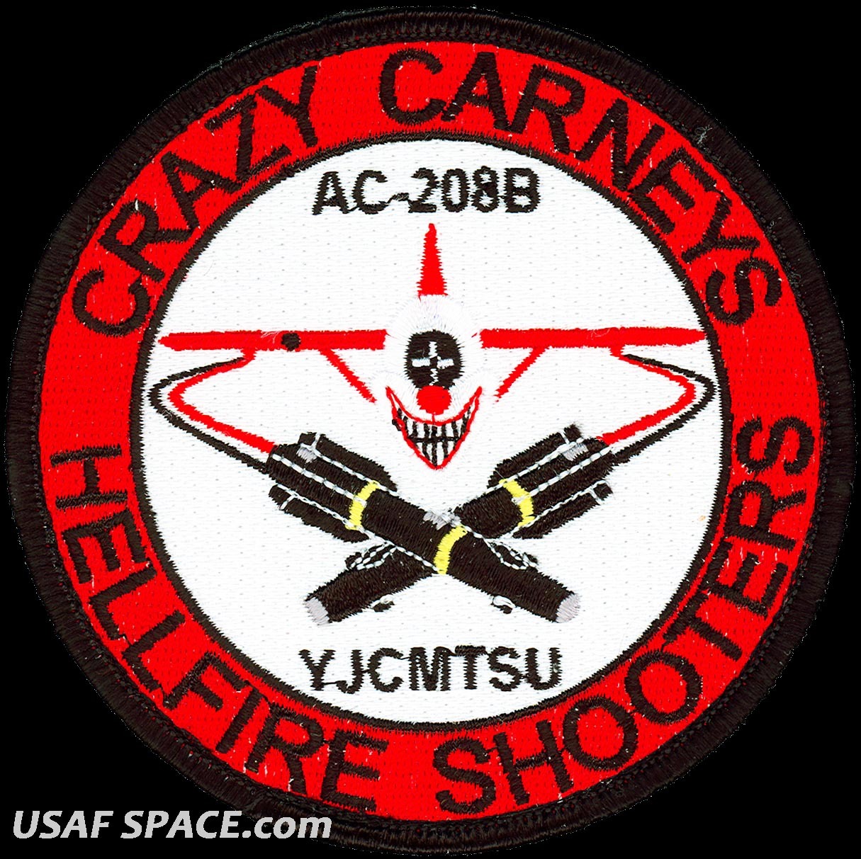 USAF 521st AIR EXPEDITIONARY ADVISOR SQ -AC-208B HELLFIRE SHOOTER- PATCH