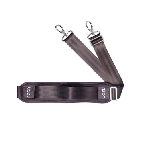Bag Shoulder Strap Universal with Ultra-Thick Fixed Pad Double 80" Brown 80