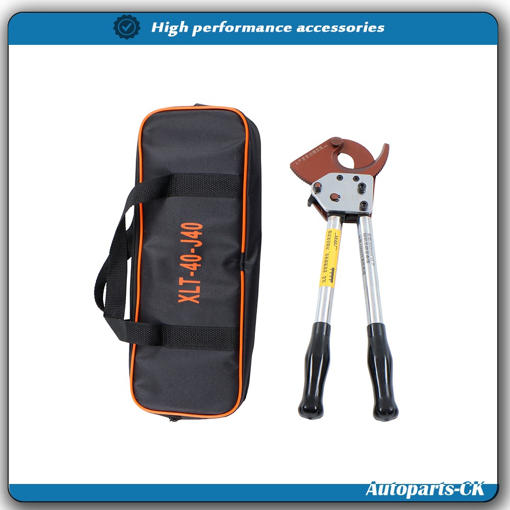 Heavy Duty Copper Ratcheting Cable Cutters J40 Aluminum Wire Cutter 600mc 300mm²