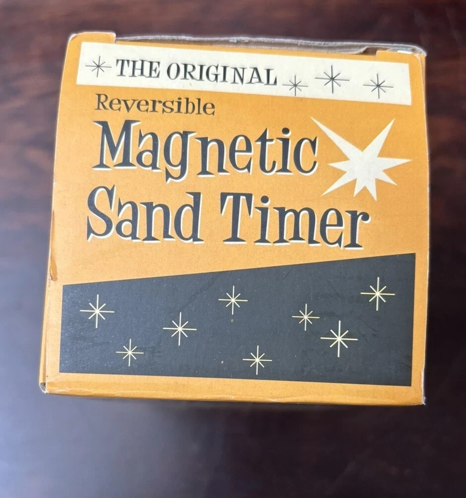 The Original Reversable Magnetic Sand Timer Westminster Hourglass