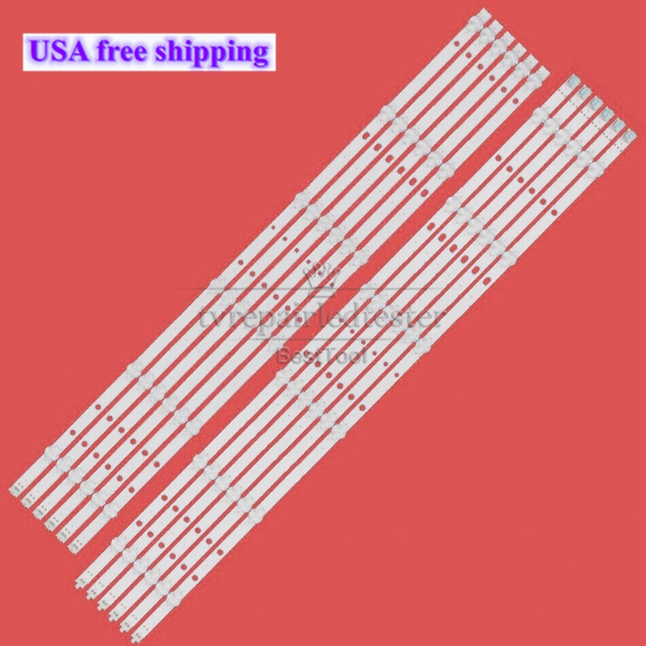 LED Backlight Bars For Vizio E65-E3 LFTIVKLT LFTIFKNT LE65DL1017H LB65041 V1_00