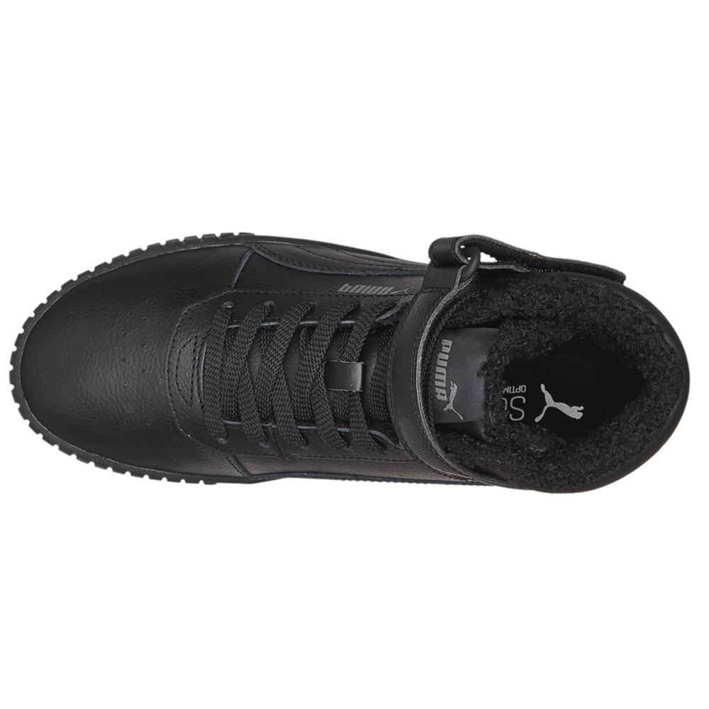 PUMA Carina 2.0 Winter Mid Top Womens Black Sneakers Casual Shoes 38585201