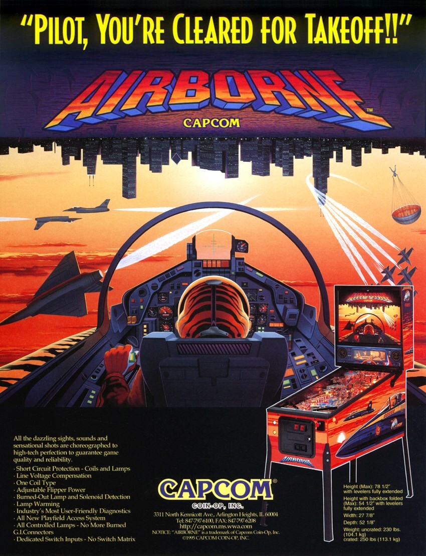 1977 Atari Airborne Avenger Pinball Machine Maintenance Super Kit