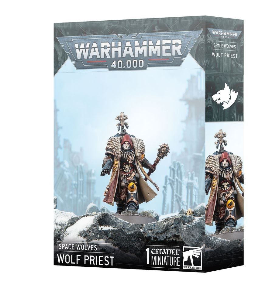 Space Wolves: Wolf Priest - Warhammer 40K - Brand New, Sealed