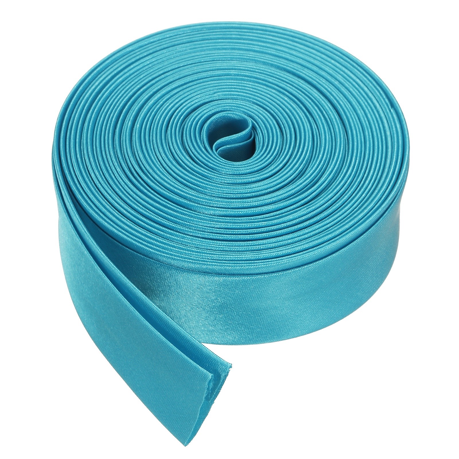 Double Fold Bias Tape for Sewing, 1 Inch x 5.5 Yards Bias Tape, Lake Blue