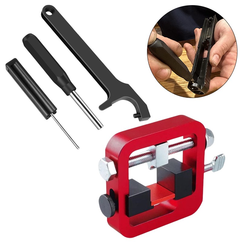 Handgun Sight Pusher Tool For 1911 Glock Sight Tool w/Glock Tool Kit Glock19 Red