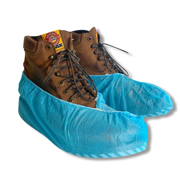 Blue Booties Shoe Covers (50 Pairs Size 6-11) Original
