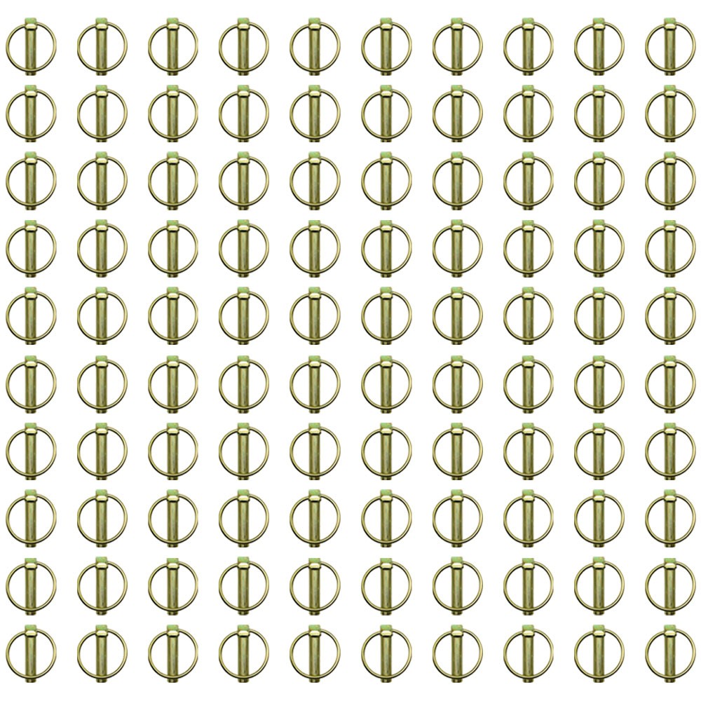 Qty 100: Lynch Pins (10 Packs of 10 Each) Fits Oliver Replaces 104616A